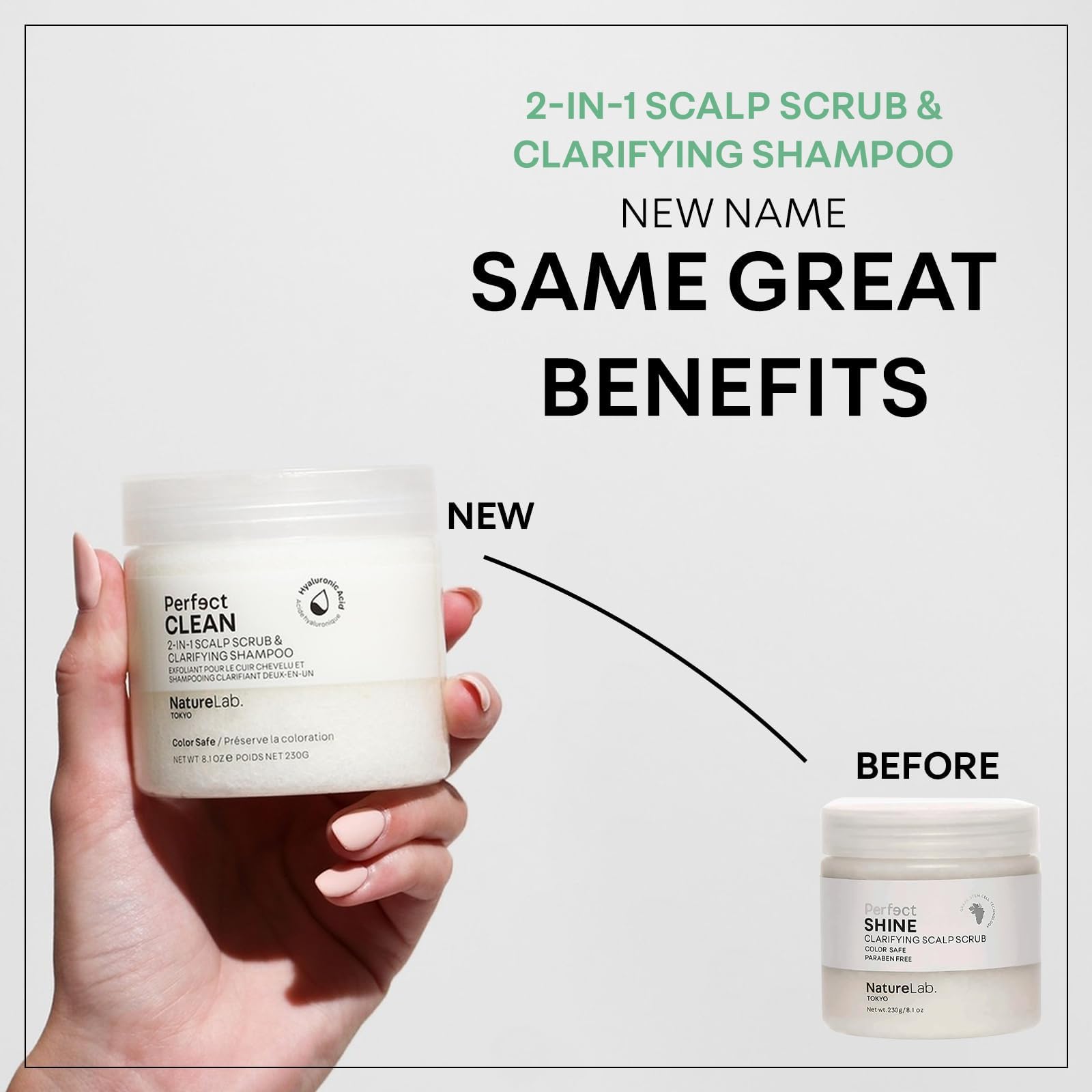 Amazon.com: NatureLab.TOKYO Perfect Clean Scalp Scrub & Clarifying
